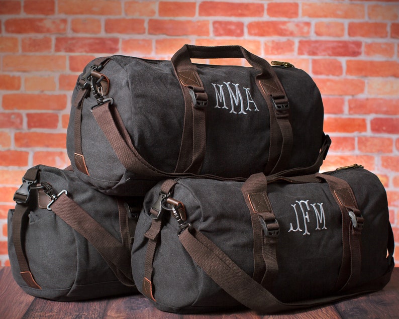 BULK SALE Groomsmen Gift Duffle Bag Set of 7 Men's Etsy
