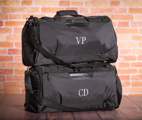 Groomsmen Gift Duffle Bag, Gym Duffel Bag for Groomsmen, Set of Sport Travel Bag, Father of Groom Overnight Bag, Best Man Gift Ideas