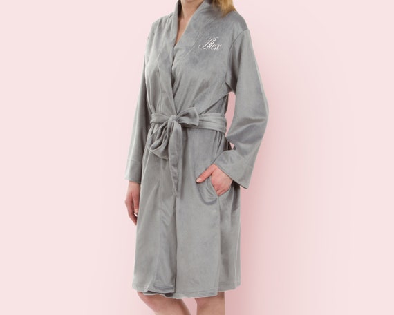 Organic Cotton Fleece Dressing Gown – Australian Made | Organature Australia