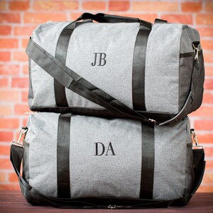 Personalized Gift for Dad Duffel Bag, Frequent Traveler Duffle, Fathers Day Gift Overnight Travel Bag, Dad Birthday Gift from Daughter Son
