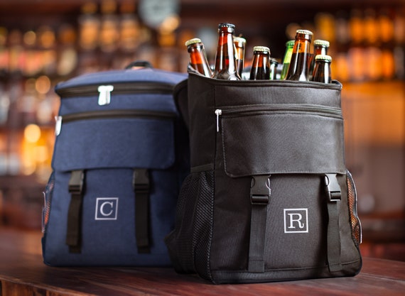 Personalized Oktoberfest Gift Beer Cooler Backpack, Large Beer Cooler, Bierfest Bag, Insulated Meal Prep Cooler, Beer Lover Gift for Men