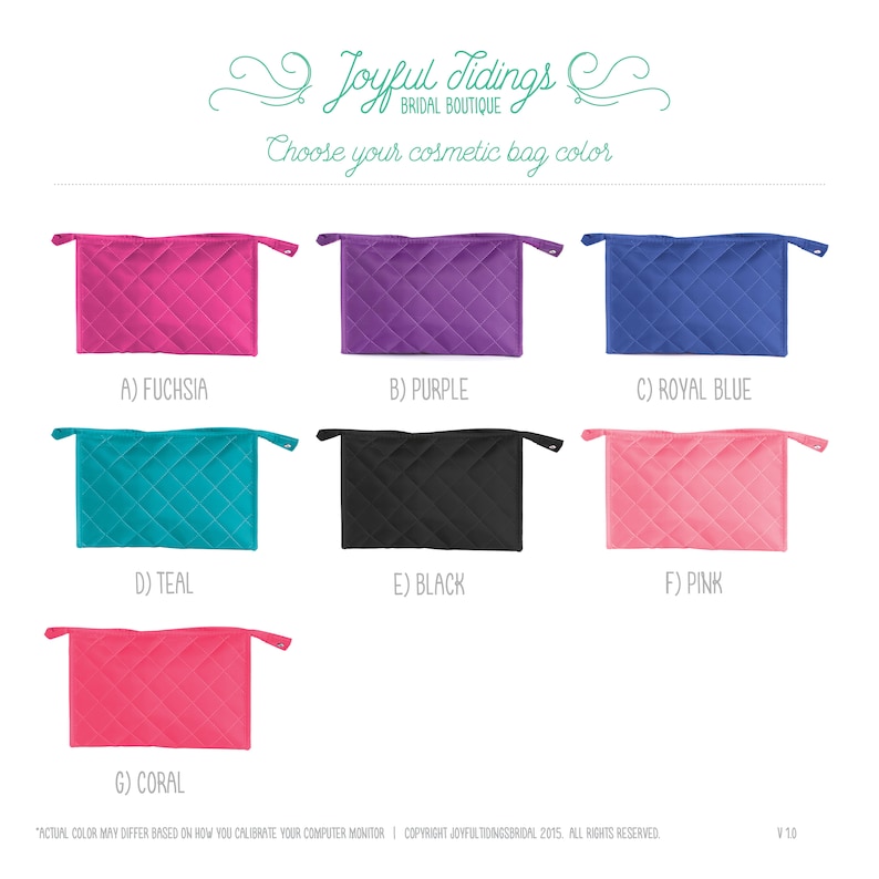 Personalized Cosmetic Bag Monogrammed Clutch Toiletry Bag Etsy