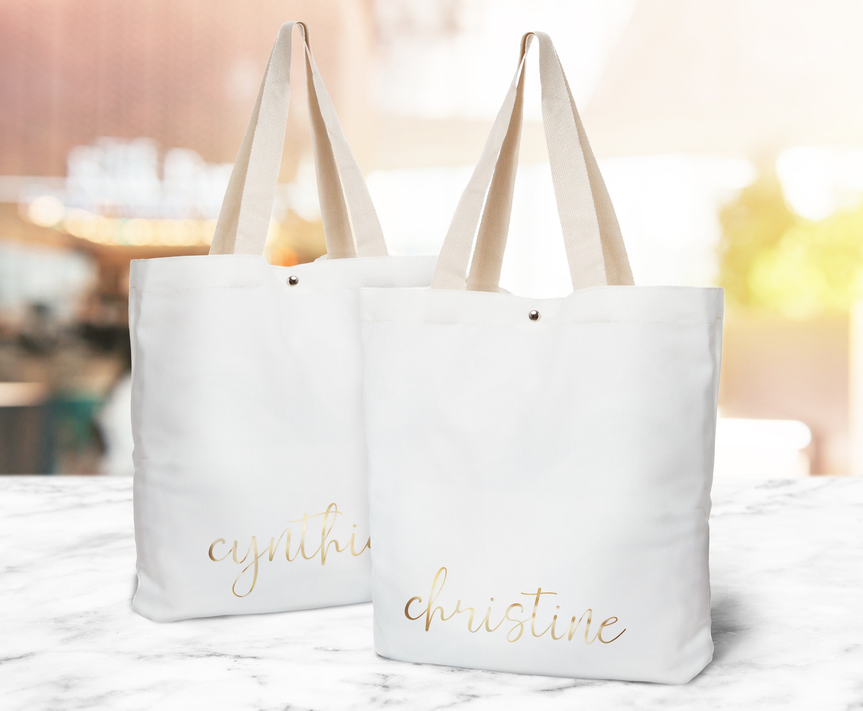 SALE Personalized Welcome Tote Bag I Do Crew Bridesmaid Gift - Etsy