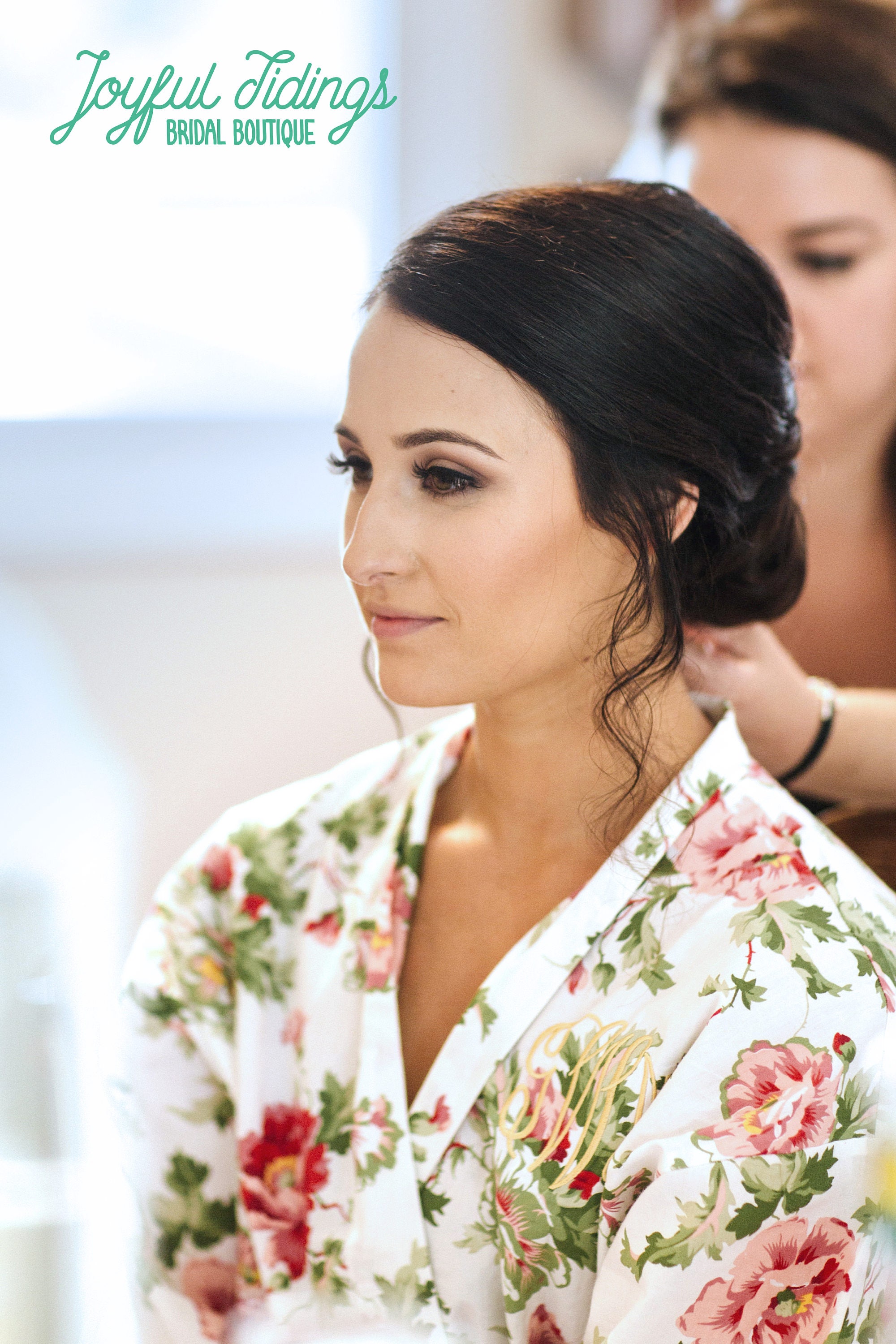 Soft Cotton Bridesmaid Robes Floral Robes Rustic Chic Etsy