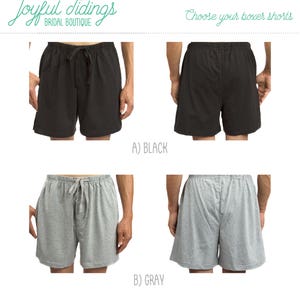 Personalized Men's Boxer Shorts Monogrammed Sweat Shorts - Etsy
