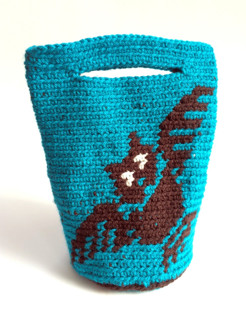 Tapestry Crochet Bag Owl Purse