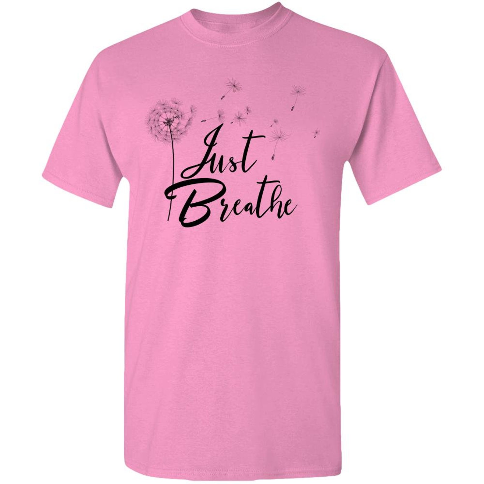 Just Breathe Shirt for Women Meditation Tshirt Gift for Her - Etsy