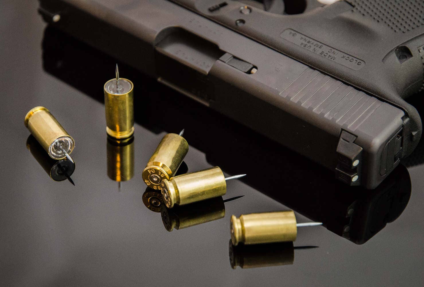 Unique Gun Gifts / Bullet Push Pins / 5 Bullet Thumb Tacks Etsy