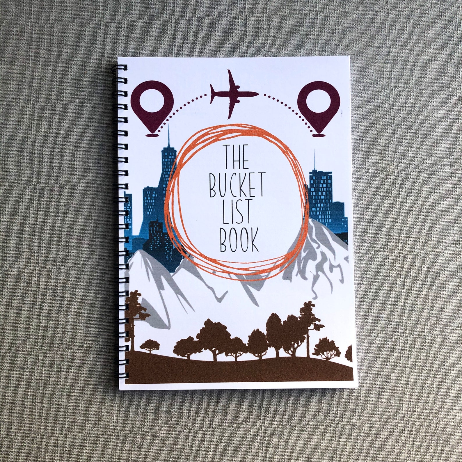 The Bucket List Book Travel Book Travel Wishlist Travel Etsy