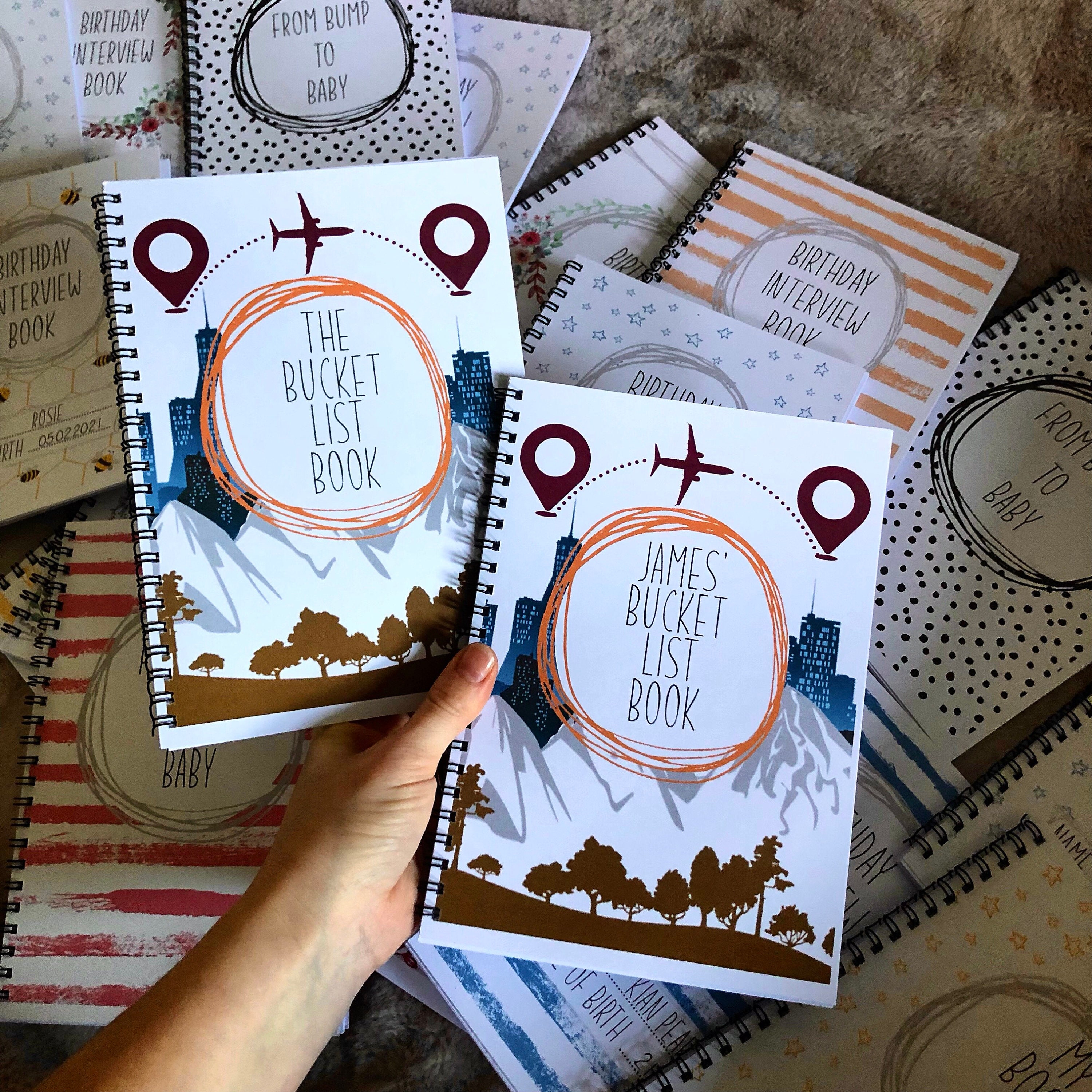 The Bucket List Book Travel Book Travel Wishlist Travel Etsy UK