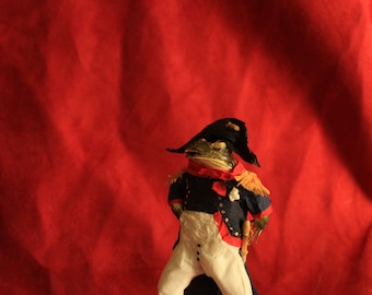 taxidermy frog napoleon taxidermy frog emperor curiosity oditties