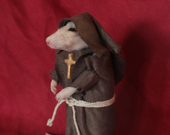 taxidermy curiosity rat monktaxidermy rat cabinet of curiosities odditties