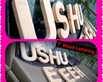 Nursery Decor | Custom Wood Letters |  Learning | Alphabet Letters | Home Decor | Child Learning | Nursery Decor | Single Letters | Wall Dec