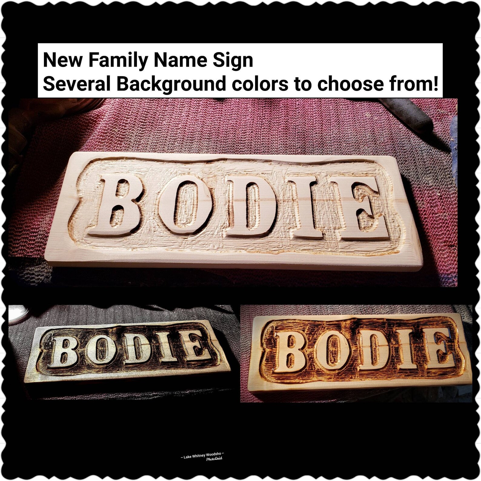 Blue Lives Matter | All Lives Matter | Ocean Wood Signs | Home Decor ...