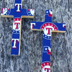 Texas Two Step Rangers Signs Wood Crosses Texas Rangers Man Cave Ranger Baseball Sports Signs Dad ...