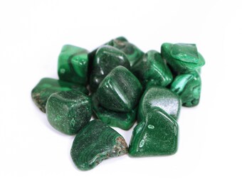 Malachite Tumbled