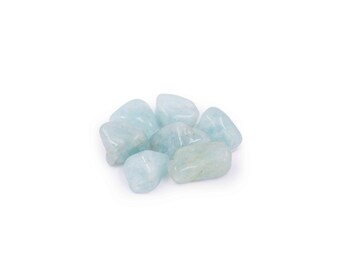 Blue Aquamarine Tumbled