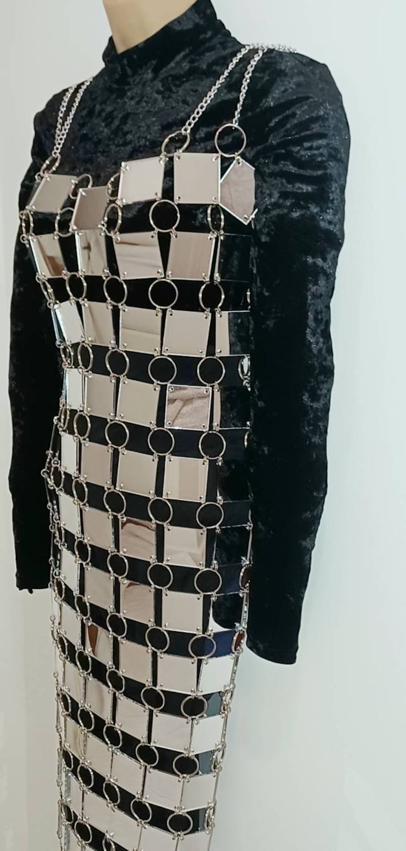 Selena Inspired Mirror Dress Costume Collectors Fashion Etsy