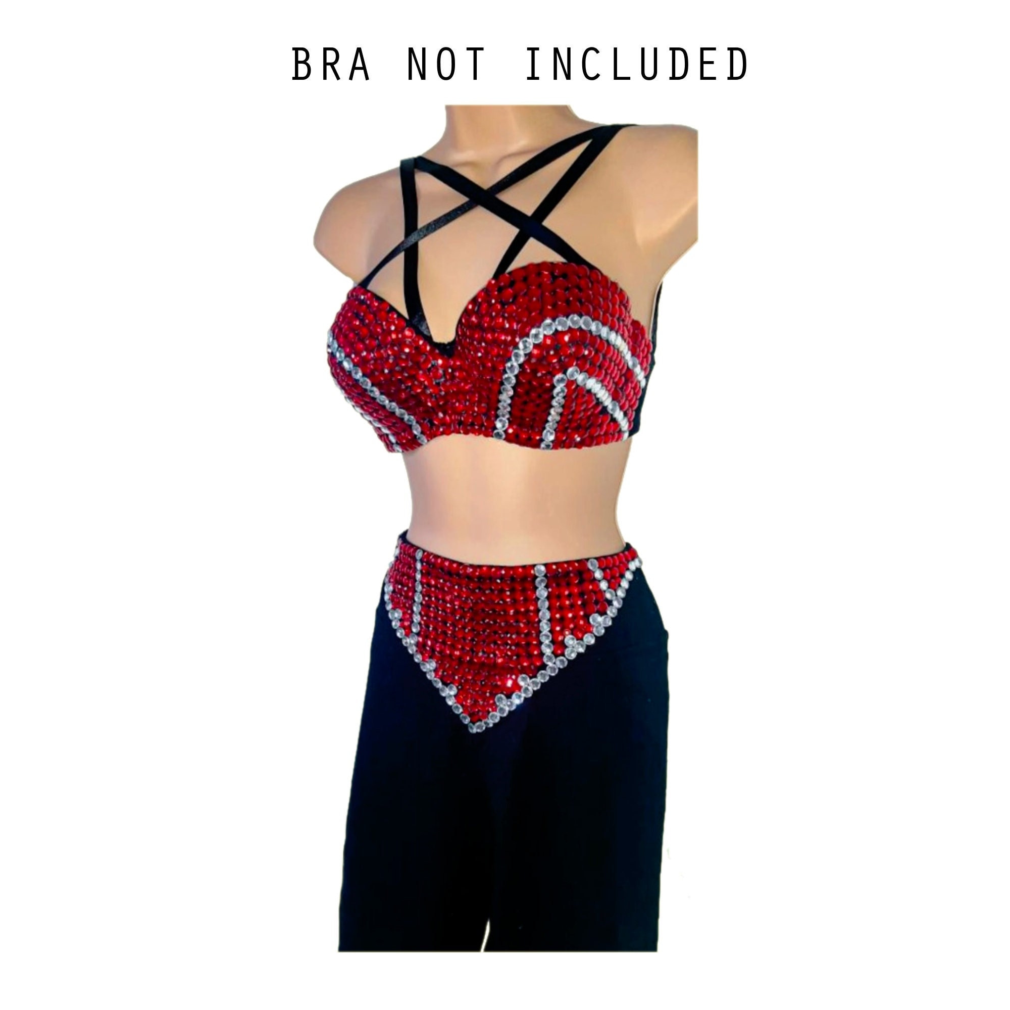 DIY feathered jeweled bra (SELENA COSTUME)