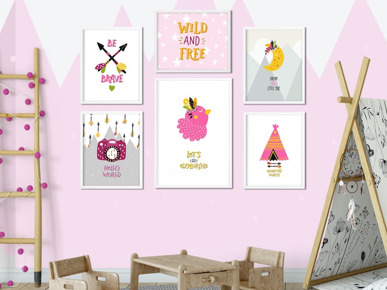 bohemian baby decor