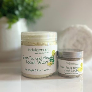 Green Tea and Aloe Facial Wash