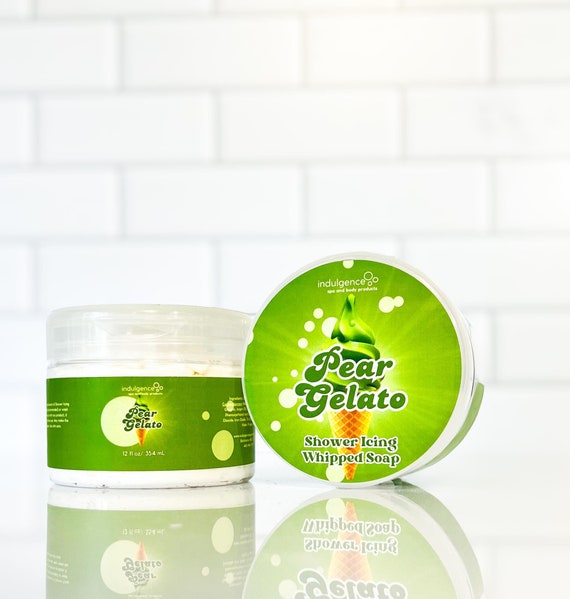 Whipped Soap | Moisturizing Body Wash Cream | Non Stripping Cleanser | Creamy Lather | Shower Icing 12 fl oz