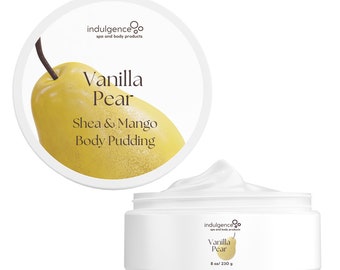 Vanilla Pear Shea and Mango Body Pudding Butter