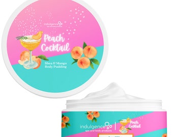 Peach Cocktail Shea and Mango Body Pudding Butter