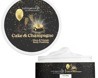 Cake & Champagne Shea and Mango Body Pudding Butter