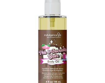 Pink and Chocolate Shake Body Oil