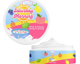 Saturday Morning Whipped Body Pudding Butter | Skin Moisturizer | Luxury Handmade Skincare