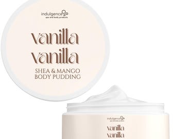 Vanilla Vanilla Shea and Mango Body Pudding Butter