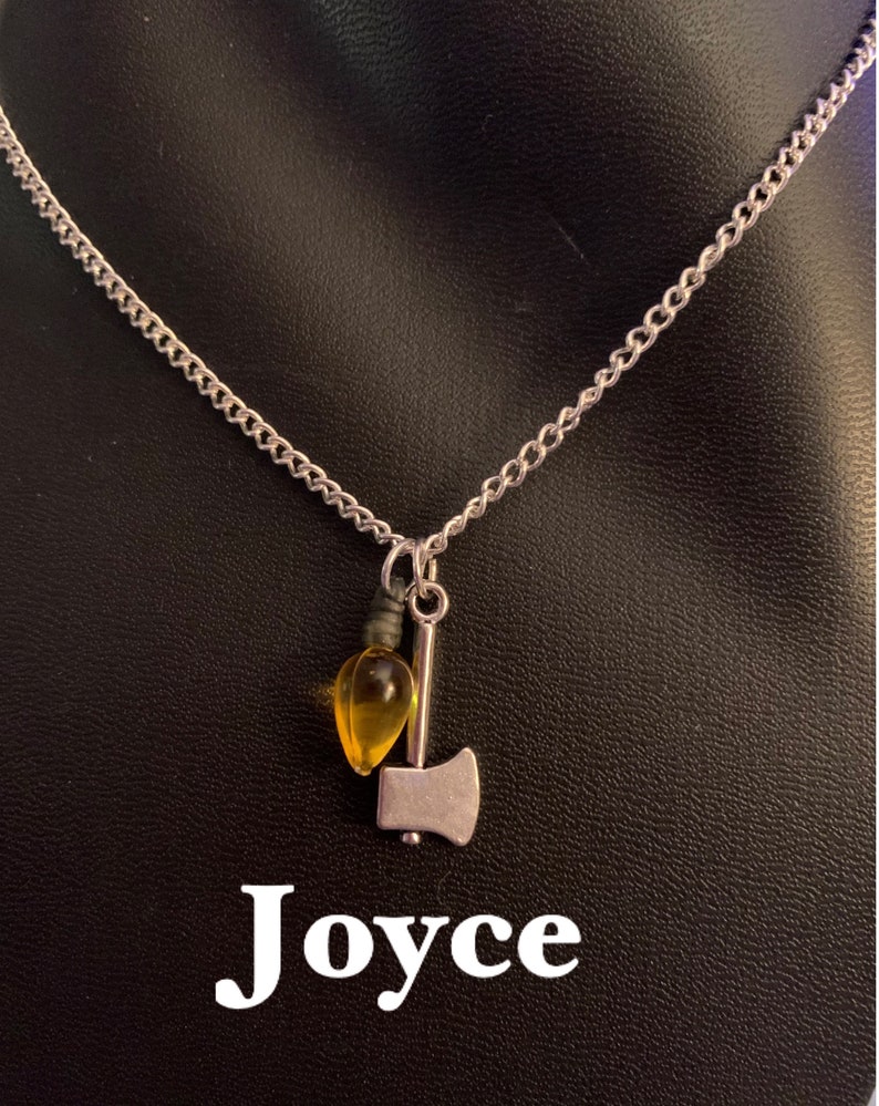 Stranger Things Necklace Robin Steve Nancy Jonathan Etsy