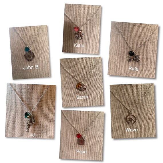 Outer Banks Character Necklaces - Etsy 