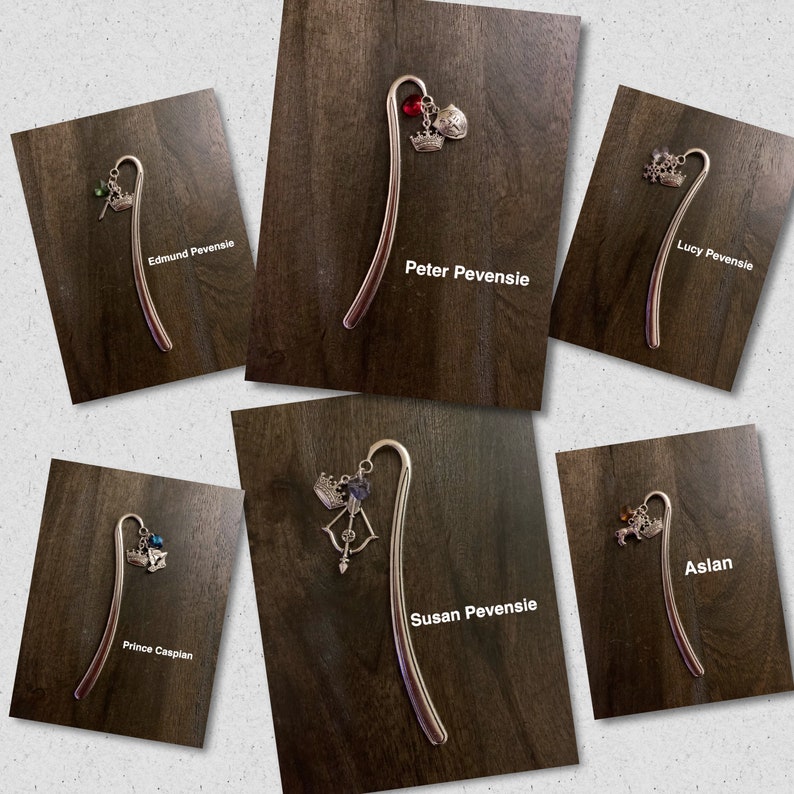 the chronicles of narnia bookmarks etsy