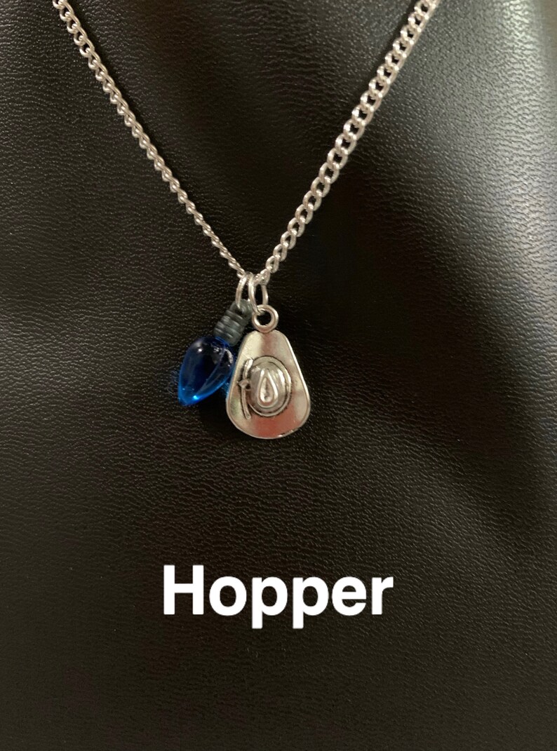 Stranger Things Necklace Robin Steve Nancy Jonathan Etsy