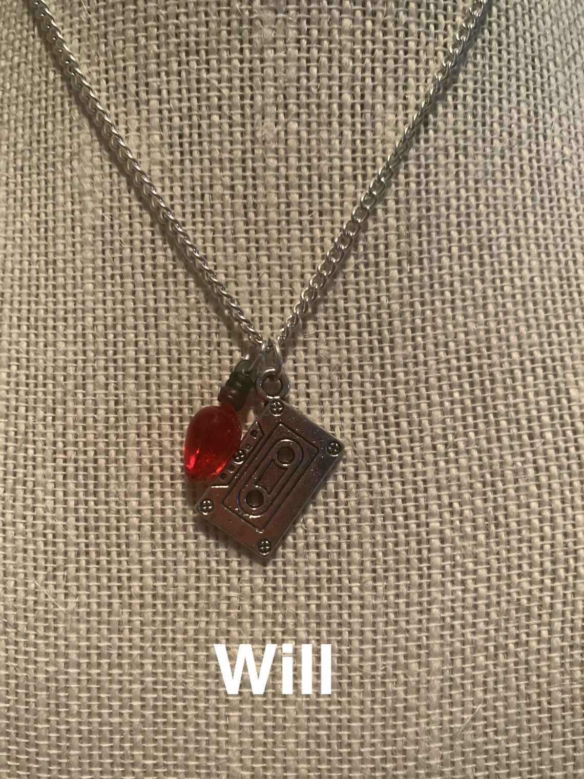 Stranger Things Character Necklaces Will Dustin Mike Etsy