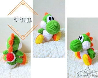 Yoshi Knitting Chart