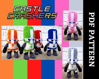 Castle Crashers Helmet Wearable 6 Color Options 