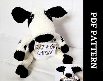 PATTERN: Chick-fil-A Cow Amigurumi