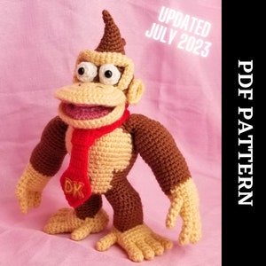 PATTERN: Donkey Kong amigurumi