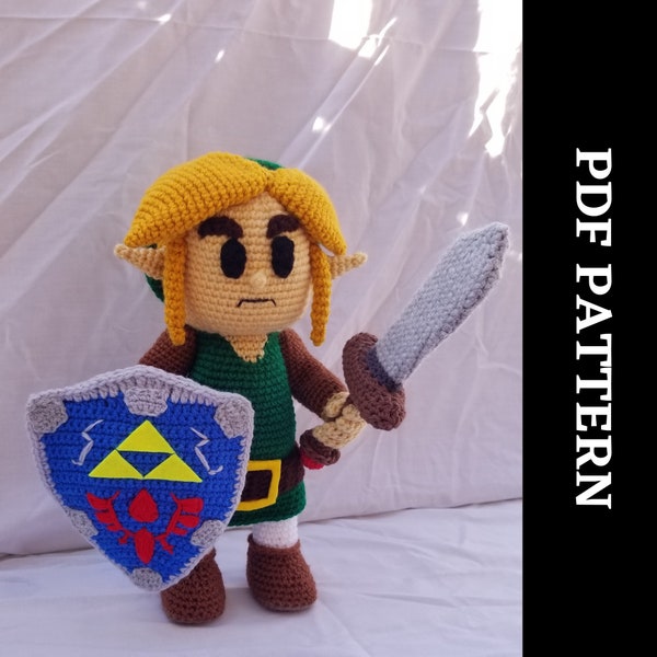 PATTERN: The Legend of Zelda, Link Amigurumi