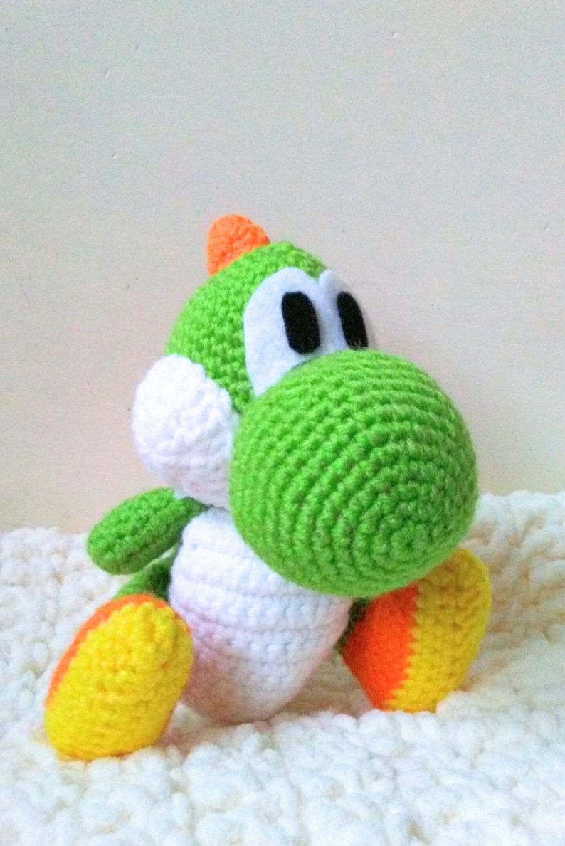 PATTERN: Yoshi amigurumi image 7