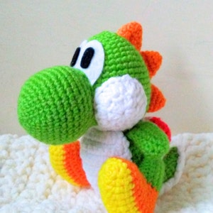 PATTERN: Yoshi amigurumi image 9