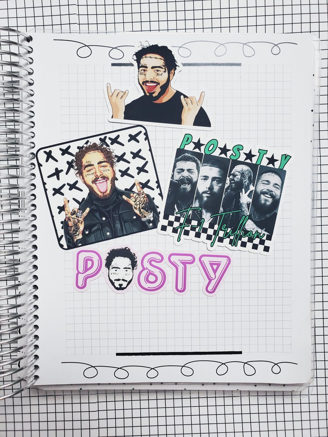 Possty P.O.S.T.Y Vinyl Sticker Die Cuts - Etsy