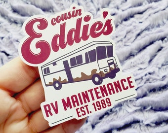 Cousin Eddies RV Vinyl Sticker Die Cut