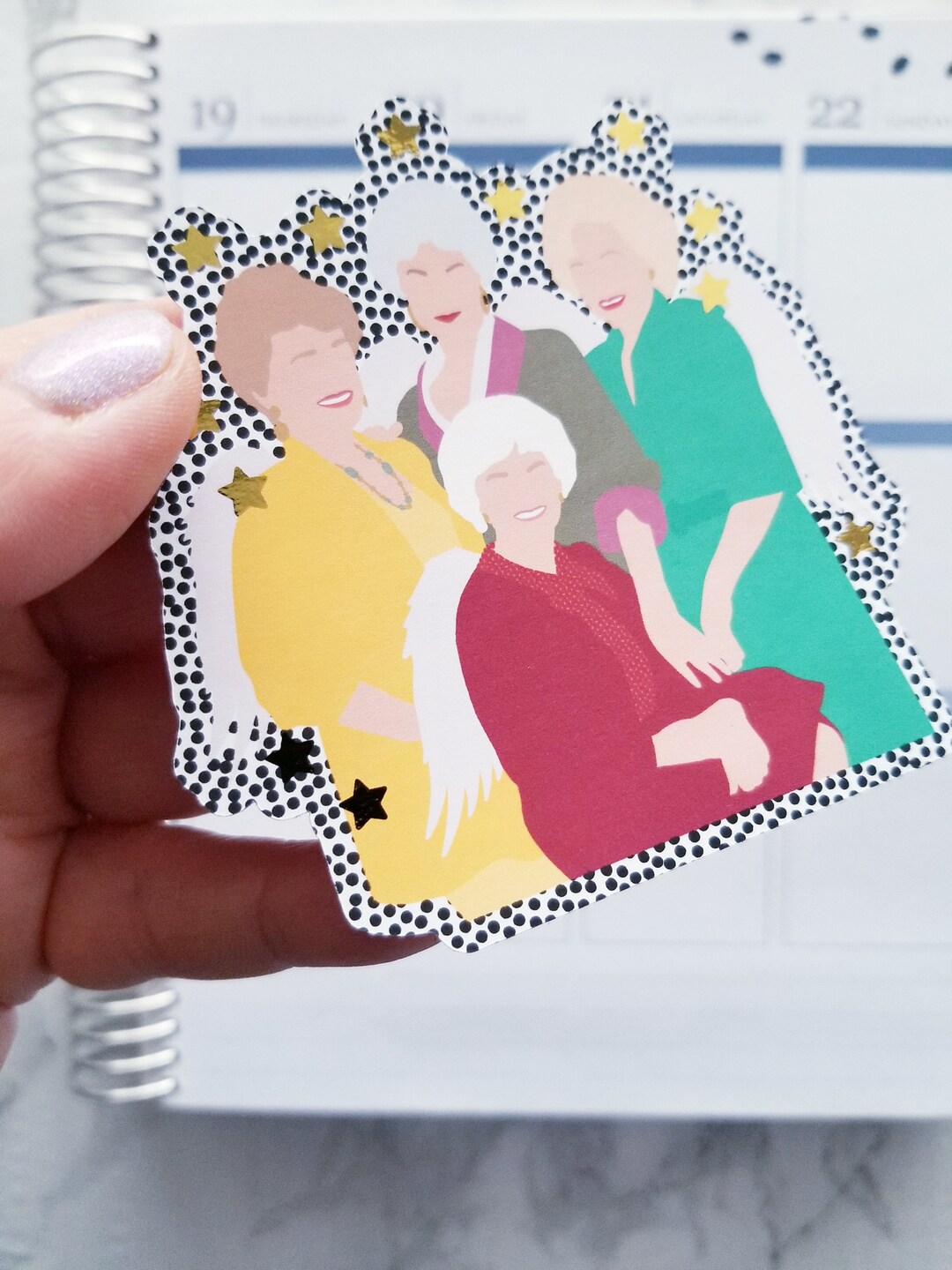 Together Again Sticker Together Again Foiled Sticker Die Cut - Etsy