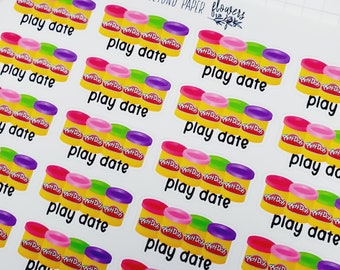 Play Date Doh Stickers