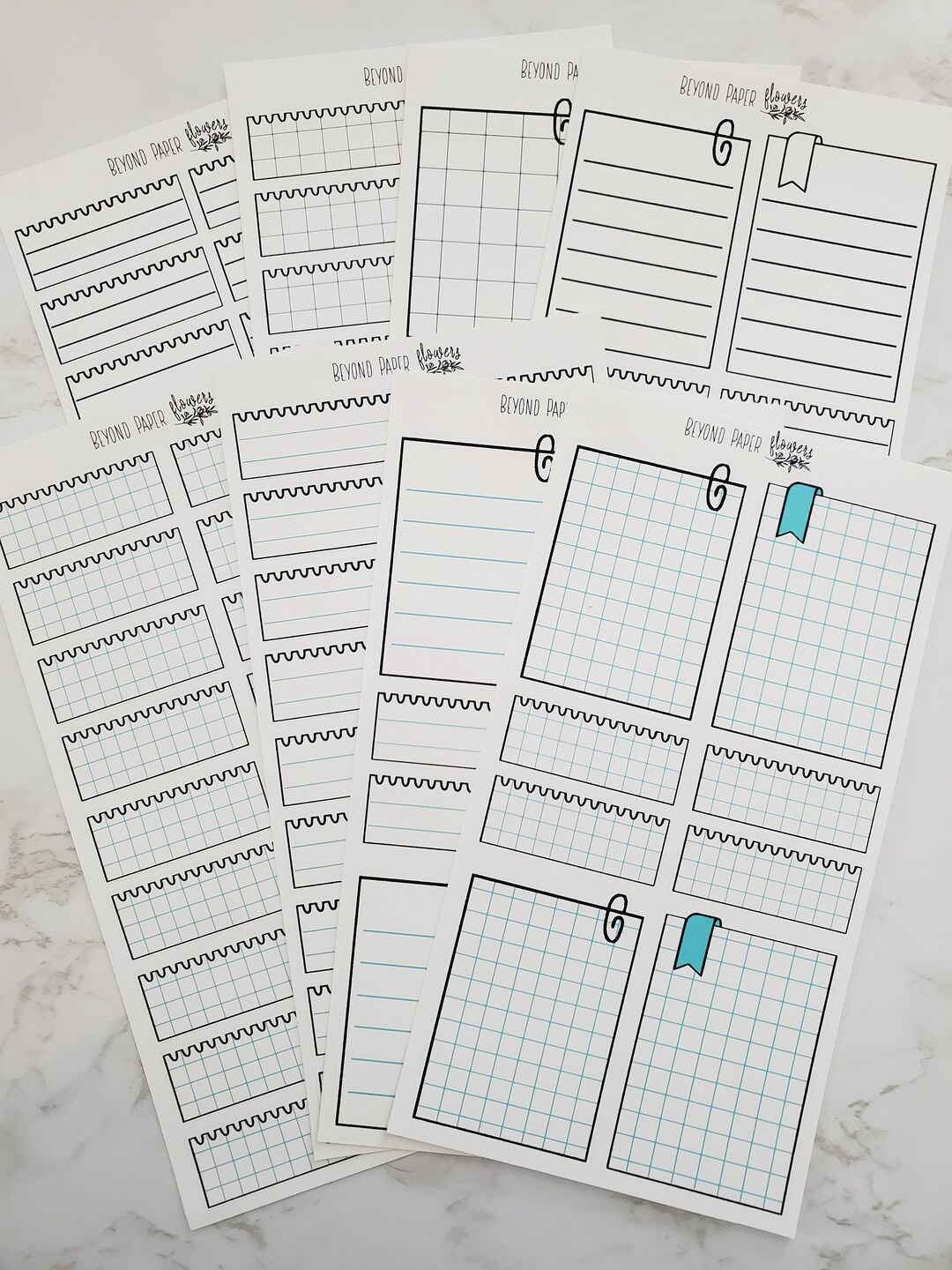 Jumbo Note Stickers Etsy