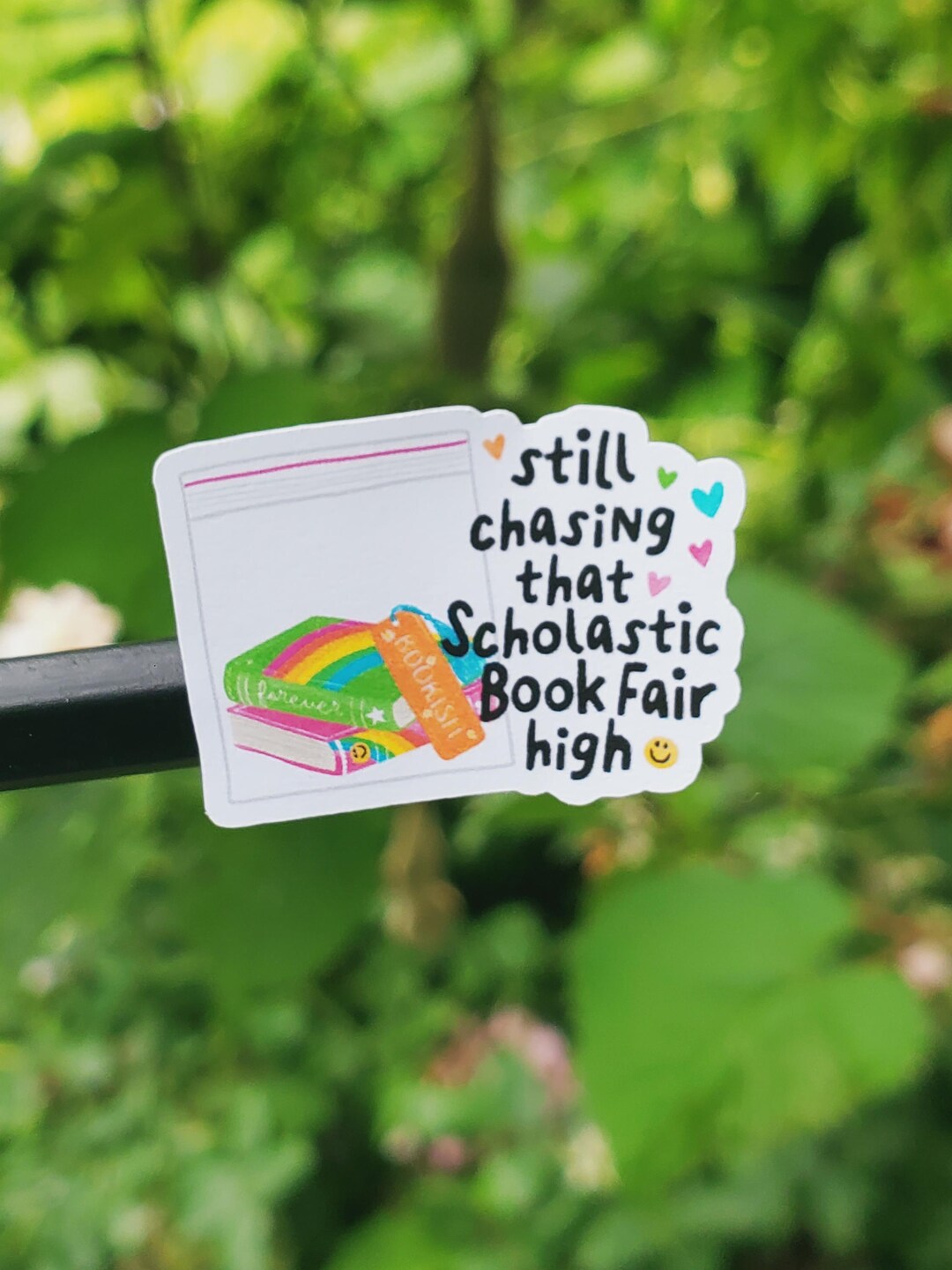 Paper Chasing Sticker Still Chasing Book Fair High Deco Stickers - Etsy